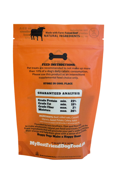 My Best Friend Dog Treat: Beef & Sweet Potato