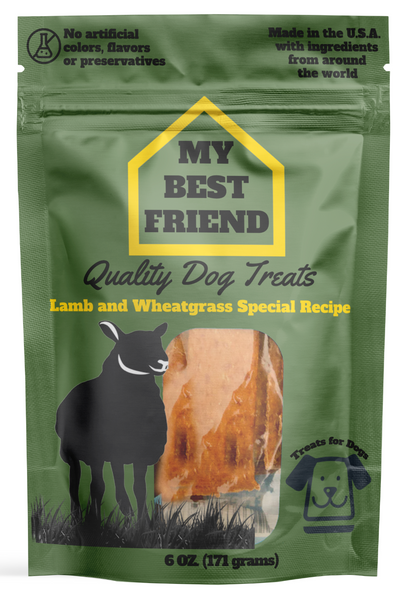 My Best Friend Dog Treat: Lamb & Wheatgrass