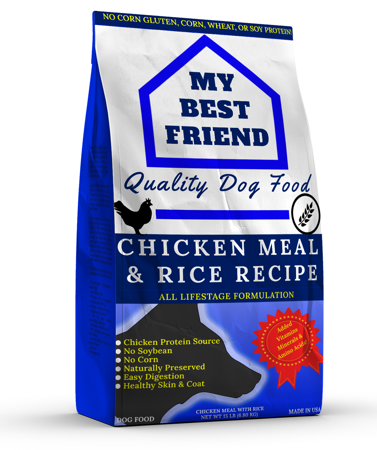 My Best Friend Chicken Meal & Rice Formula