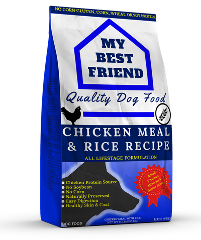 My Best Friend Chicken Meal & Rice Formula